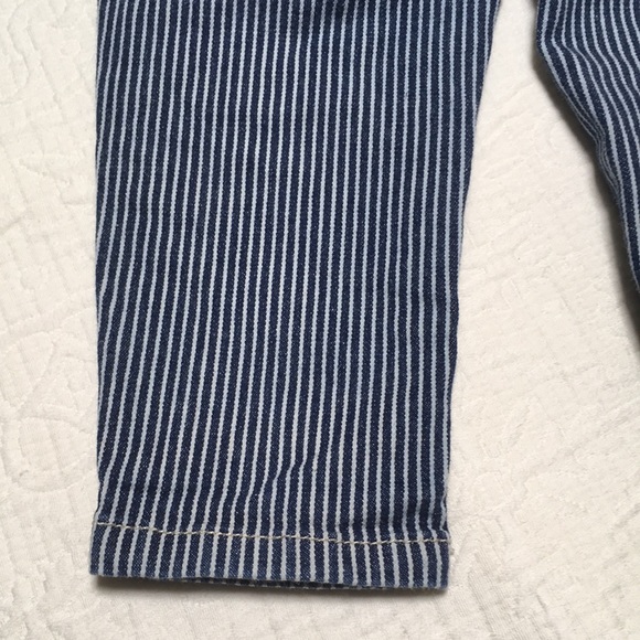 12m (4/$20) Engineer-Stripe OshKosh Jeans - Picture 13 of 16